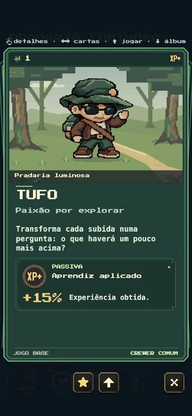 Frente da carta de Tufo